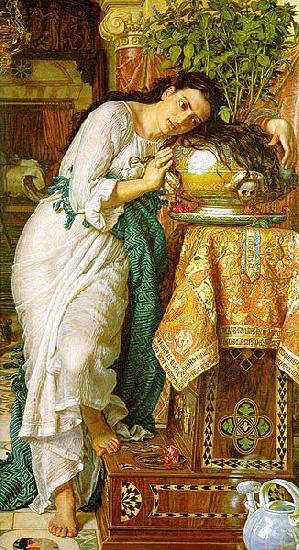 William Holman Hunt Isabella and the Pot of Basil Spain oil painting art